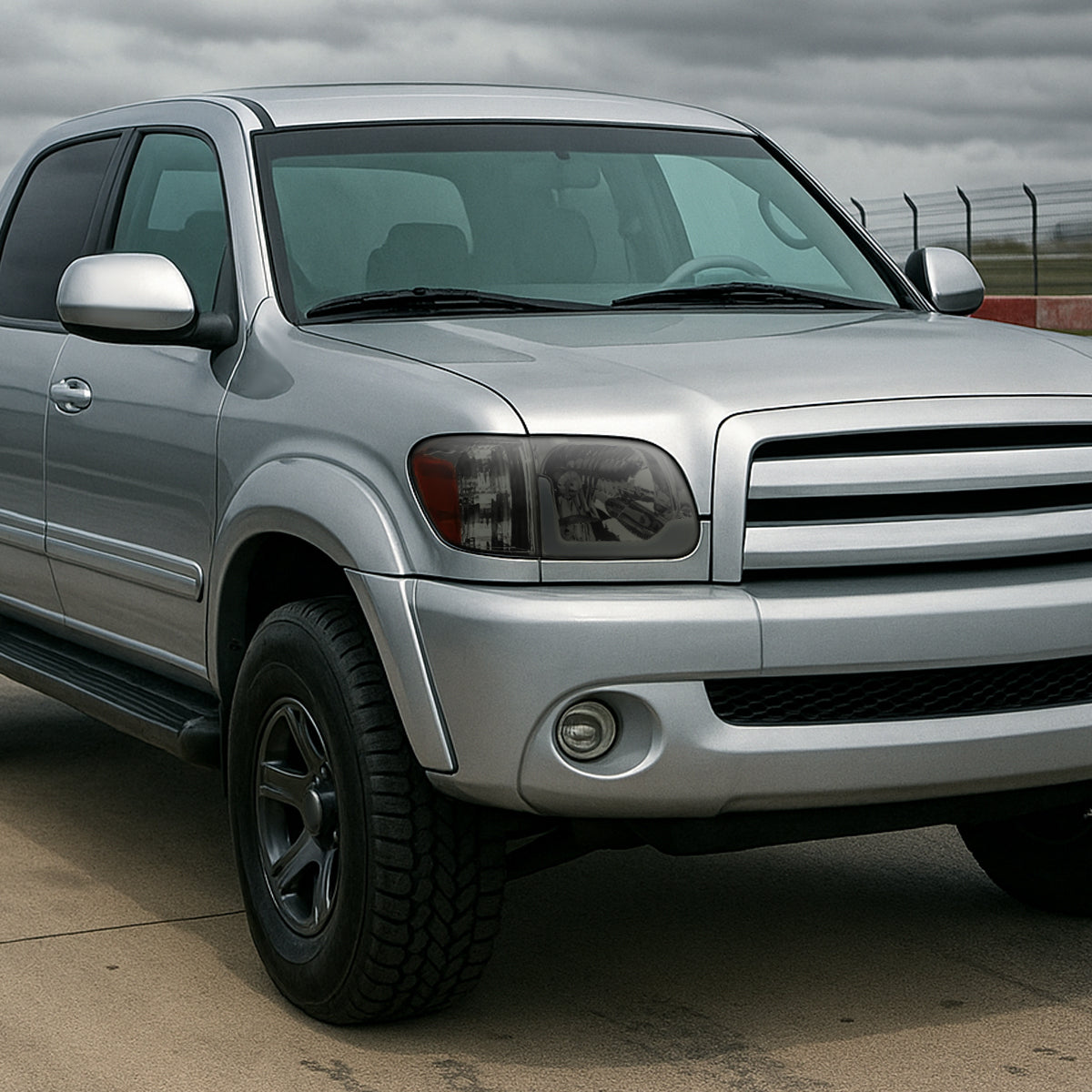 Spec-D 05-06 Tundra 05-07 Sequoia LED Bar Headlights Chrome/Smoked