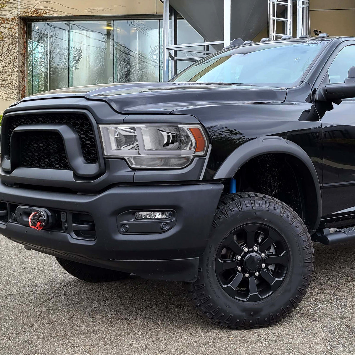 Spec-D 19-24 Ram 2500 3500 4500 5500 LED Bar Headlights Chrome