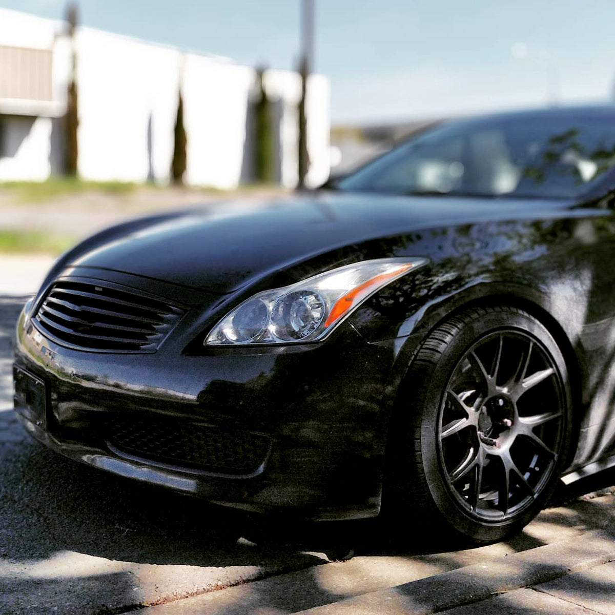 Spec-D 08-13 G37/14-15 Q60 2DR Headlights OEM Style Chrome