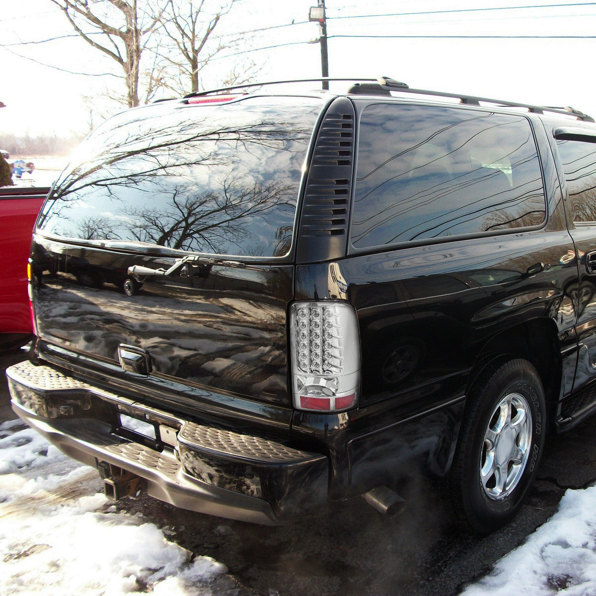 Spec-D 00-06 Tahoe Suburban GMC Yukon LED Tail Lights Clear