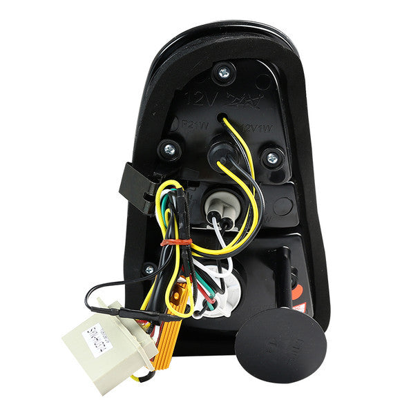 Spec-D 05-06 Mini Cooper S Tail Lights LED Chrome/Smoked