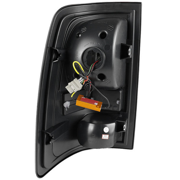 Spec-D 09-18 Dodge Ram LED Tail Lights Smoked Lens
