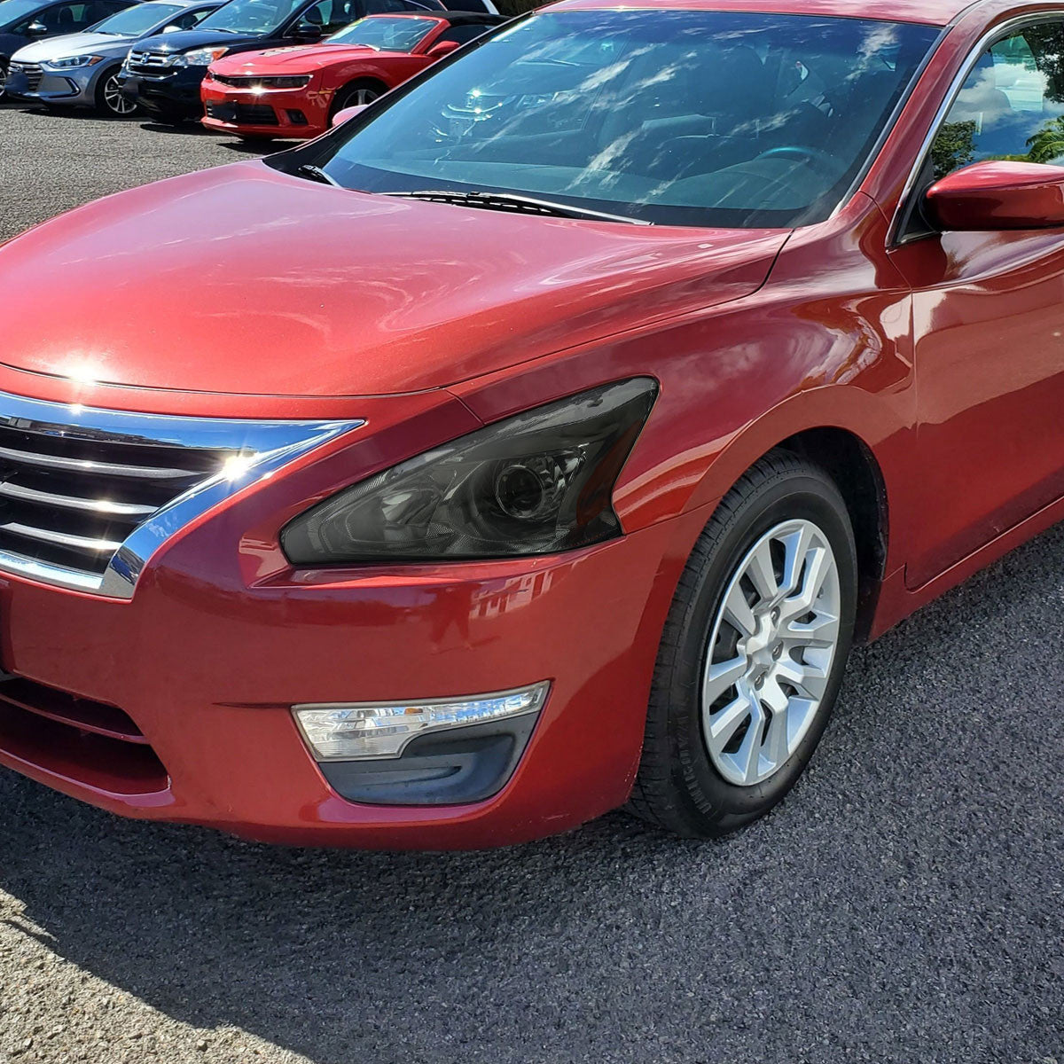 Spec-D 13-15 Nissan Altima 4Dr Projector Headlights Smoked