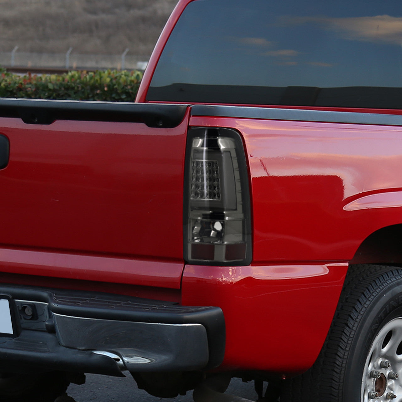 Spec-D 03-07 Silverado GMC Sierra G2 LED Tail Lights Smoked