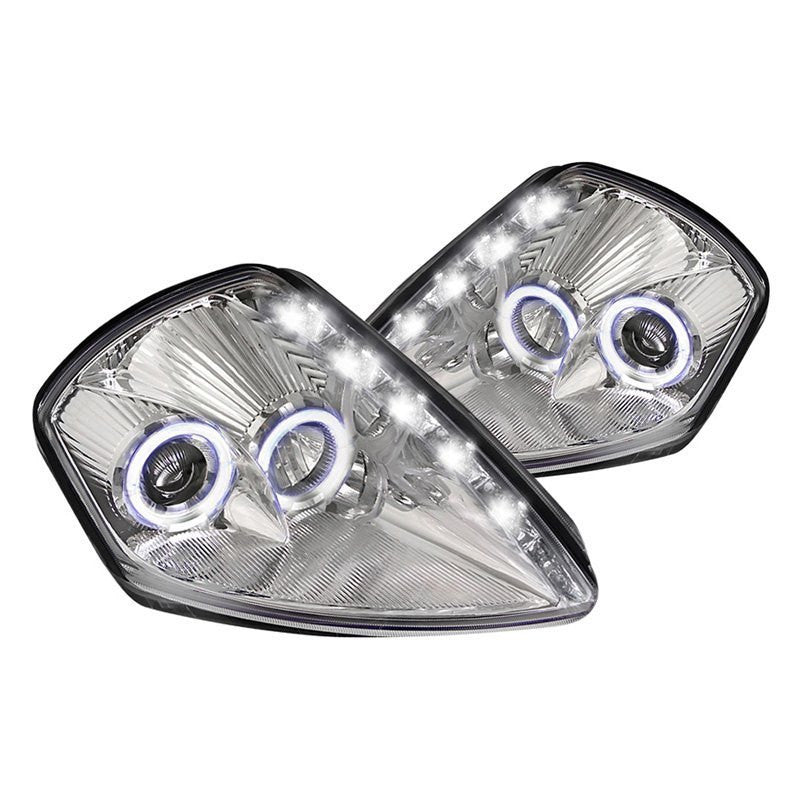 Spec-D 00-05 Mitsubishi Eclipse Headlights Projector Chrome