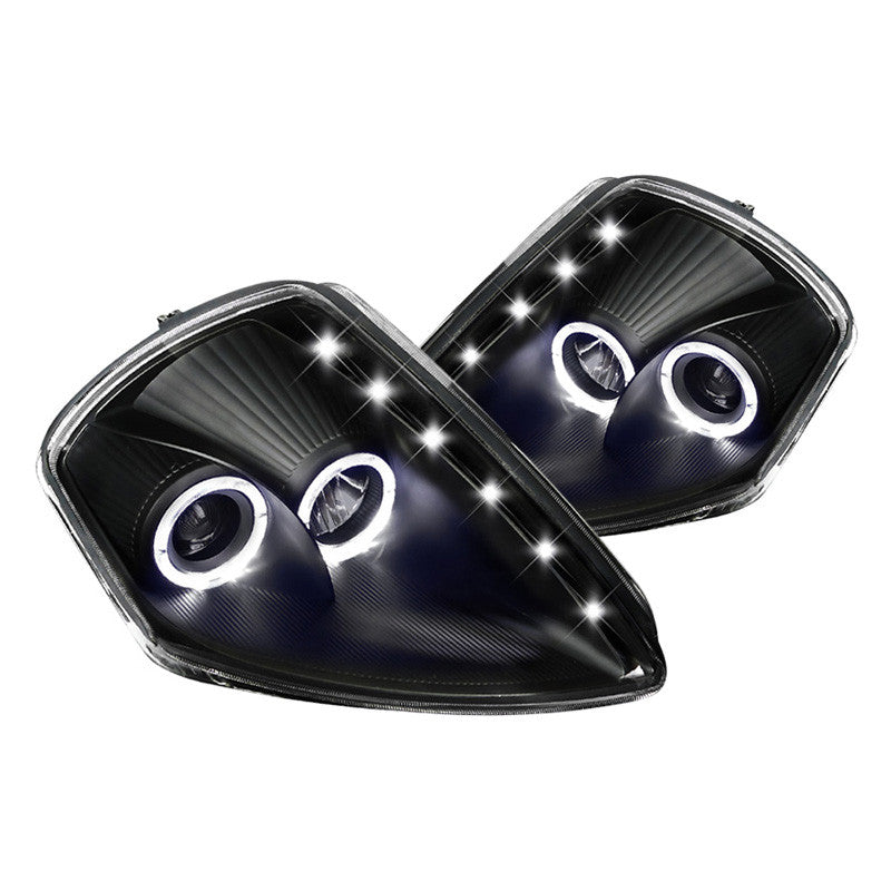 Spec-D 00-05 Mitsubishi Eclipse LED Projector Headlights Black