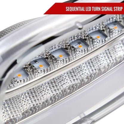 Spec-D 99-06 GMC Sierra Denali Yukon/XL SEQ Bumper Lights Headlights