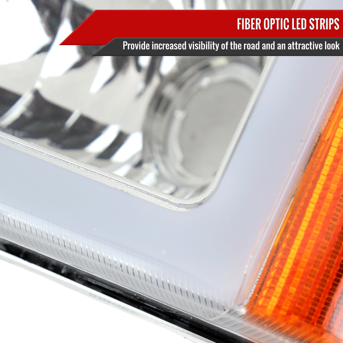 Spec-D 02-06 Avalanche/03-07 Silverado Bumper Lights OEM Style