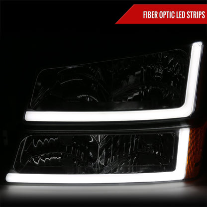 Spec-D 03-06 Chevy Silverado GMC Sierra Tail Lights G3 Smoked