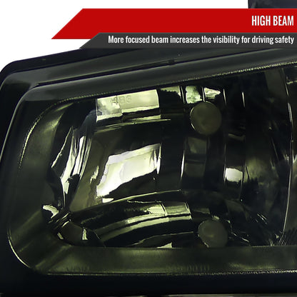 Spec-D 02-06 Avalanche/03-07 Silverado OEM Style Bumper Lights Smoked