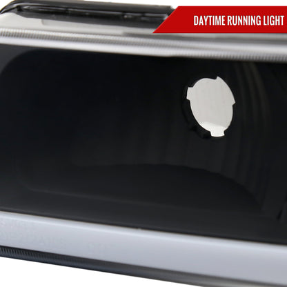 Spec-D 03-07 Silverado 02-06 Avalanche Headlights OEM Style LED Bar