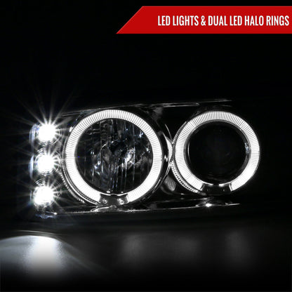 Spec-D 01-06 GMC Yukon/XL Denali/02-06 GMC Sierra Halo Bumper Lights