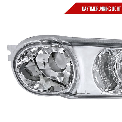 Spec-D 01-06 GMC Yukon/XL Denali/02-06 GMC Sierra Halo Bumper Lights