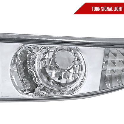 Spec-D 01-06 GMC Yukon/XL Denali/02-06 GMC Sierra Halo Bumper Lights