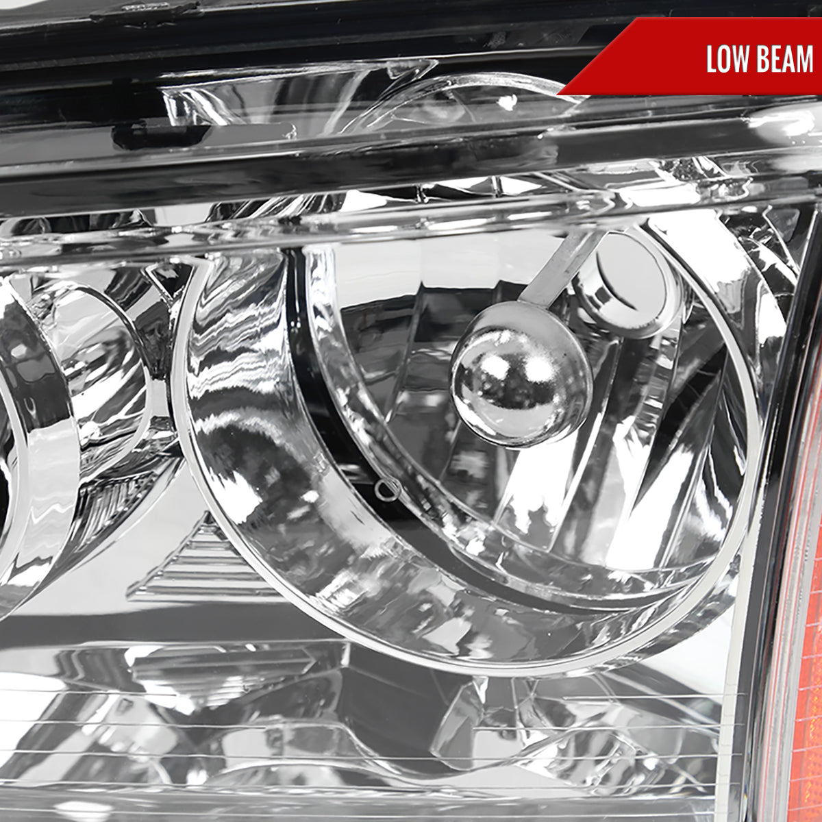 Spec-D 06-10 Dodge Charger Headlights OEM Style Corner Lights Chrome