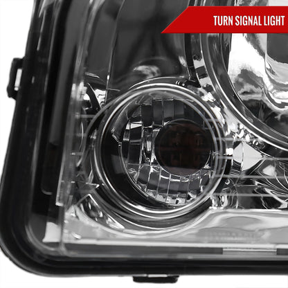 Spec-D 06-10 Dodge Charger Headlights OEM Style Corner Lights Chrome