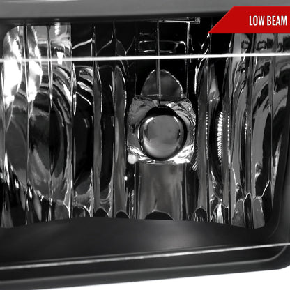 Spec-D 04-12 Colorado GMC Canyon Headlights Black/Amber Corner