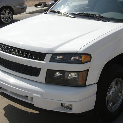 Spec-D 04-12 Colorado GMC Canyon Isuzu I-Series OE Headlights Black