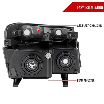 Spec-D 04-12 Colorado/GMC Canyon OE Headlights/Corner Lights Smoked