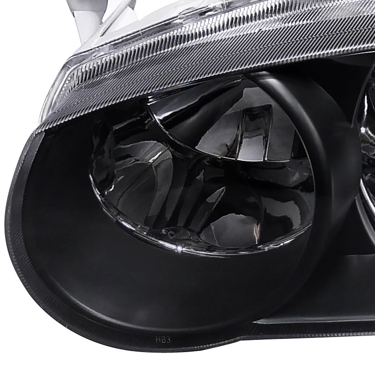 Spec-D 01-02 Corolla Headlights OEM Style w/ Corner Lights Black