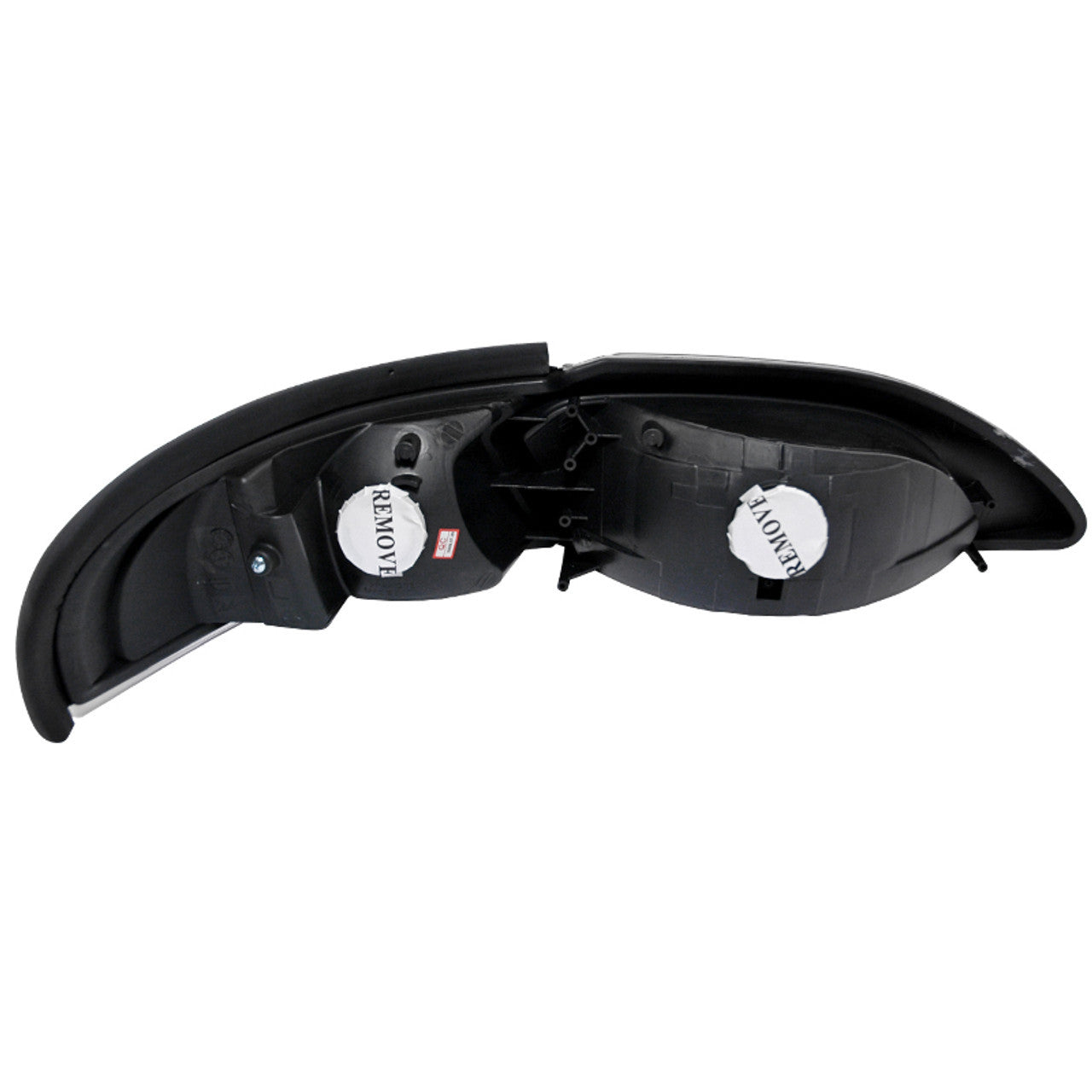 Spec-D 94-98 Ford Mustang 1PC Crystal Headlights Chrome/Smoked