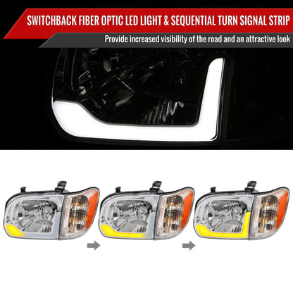 Spec-D 05-06 Tundra/05-07 Sequoia SEQ Bar /Corner Lamps Headlights