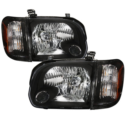Spec-D 05-06 Tundra/05-07 SR5 Ltd Sequoia OE Style Corner Lights Black