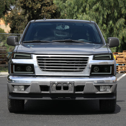 Spec-D 04-12 Chevy Colorado GMC Canyon Tail Lights Smoked