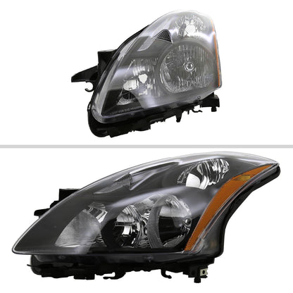 Spec-D 10-12 Nissan Altima 4DR Headlights OEM Style Black