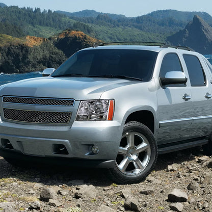 Spec-D 07-14 Chevy Avalanche/Tahoe/Suburban Headlights OE Style Chrome