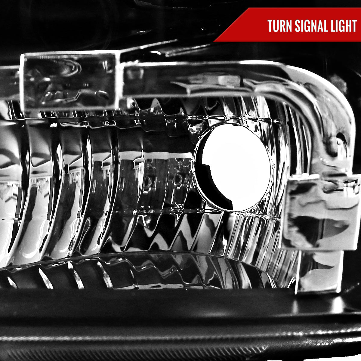 Spec-D 07-14 GMC Sierra Avalanche Headlights OEM Style Black