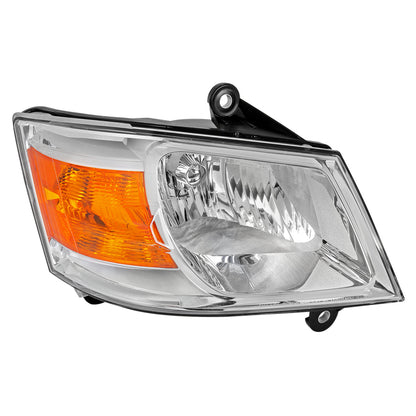 Spec-D 08-10 Dodge Caravan Passenger Headlight OEM Chrome Replacement