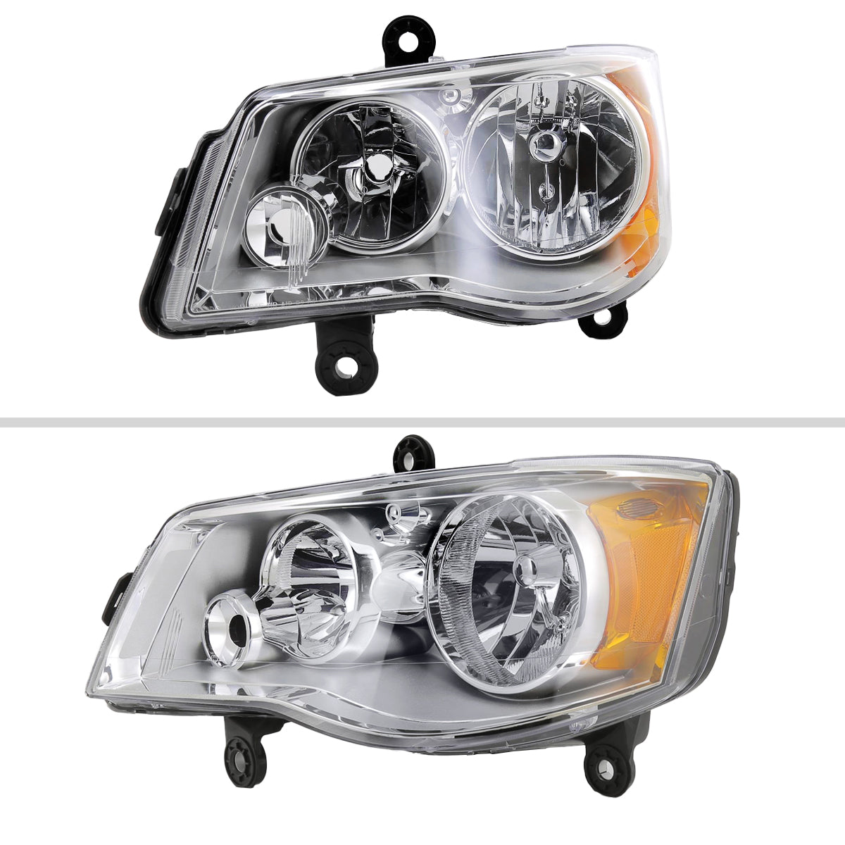 Spec-D 11-18 Grand Caravan Chrysler Town/Country Headlights OEM Style