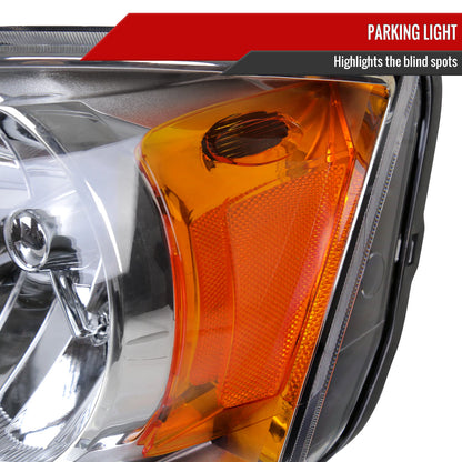 Spec-D 11-18 Grand Caravan Chrysler Town/Country Headlights OEM Style