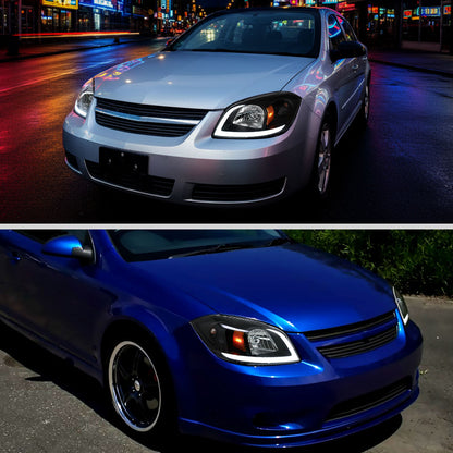 Spec-D 05-10 Cobalt Pontiac G5/Pursuit Projector Headlights Black