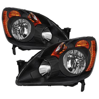 Spec-D 05-06 Honda CR-V OEM Style JP with Headlights Black