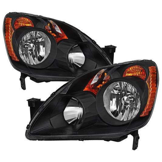 Spec-D 05-06 Honda CR-V OEM Style JP with Headlights Black