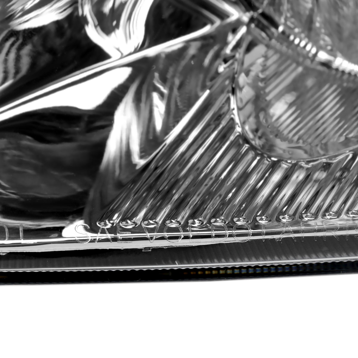 Spec-D 07-11 Honda CR-V OEM Style Headlights Chrome/Clear