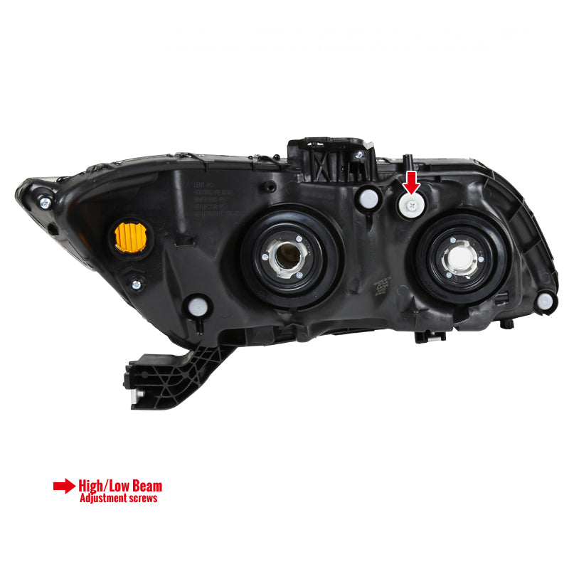 Spec-D 12-13 Civic 2DR/12-15 Civic 4DR Crystal Headlights Chrome