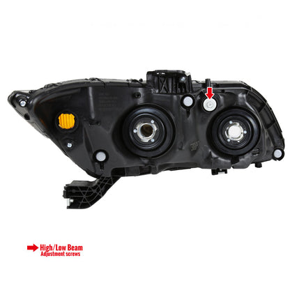 Spec-D 12-13 Civic 2DR/12-15 Civic 4DR Crystal Headlights Chrome