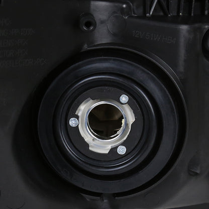 Spec-D 12-15 Honda Civic Driver Headlight Black Replacement