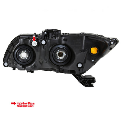 Spec-D 12-15 Honda Civic Passenger Headlight Black Replacement