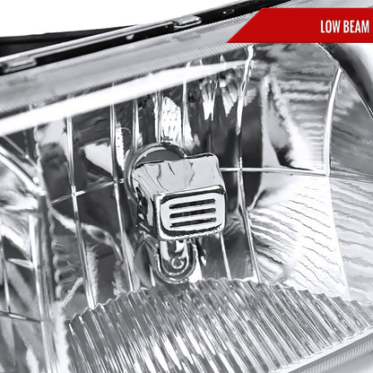 Spec-D 99-06 GMC Sierra/Yukon XL Crystal Headlights Chrome