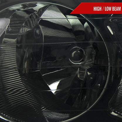 Spec-D 02-05 Ram 1500/03-05 Ram 2500 3500 Headlights OEM Style Smoked