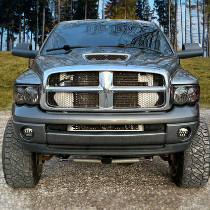 Spec-D 02-05 Ram 1500/03-05 Ram 2500 3500 Headlights OEM Style Smoked