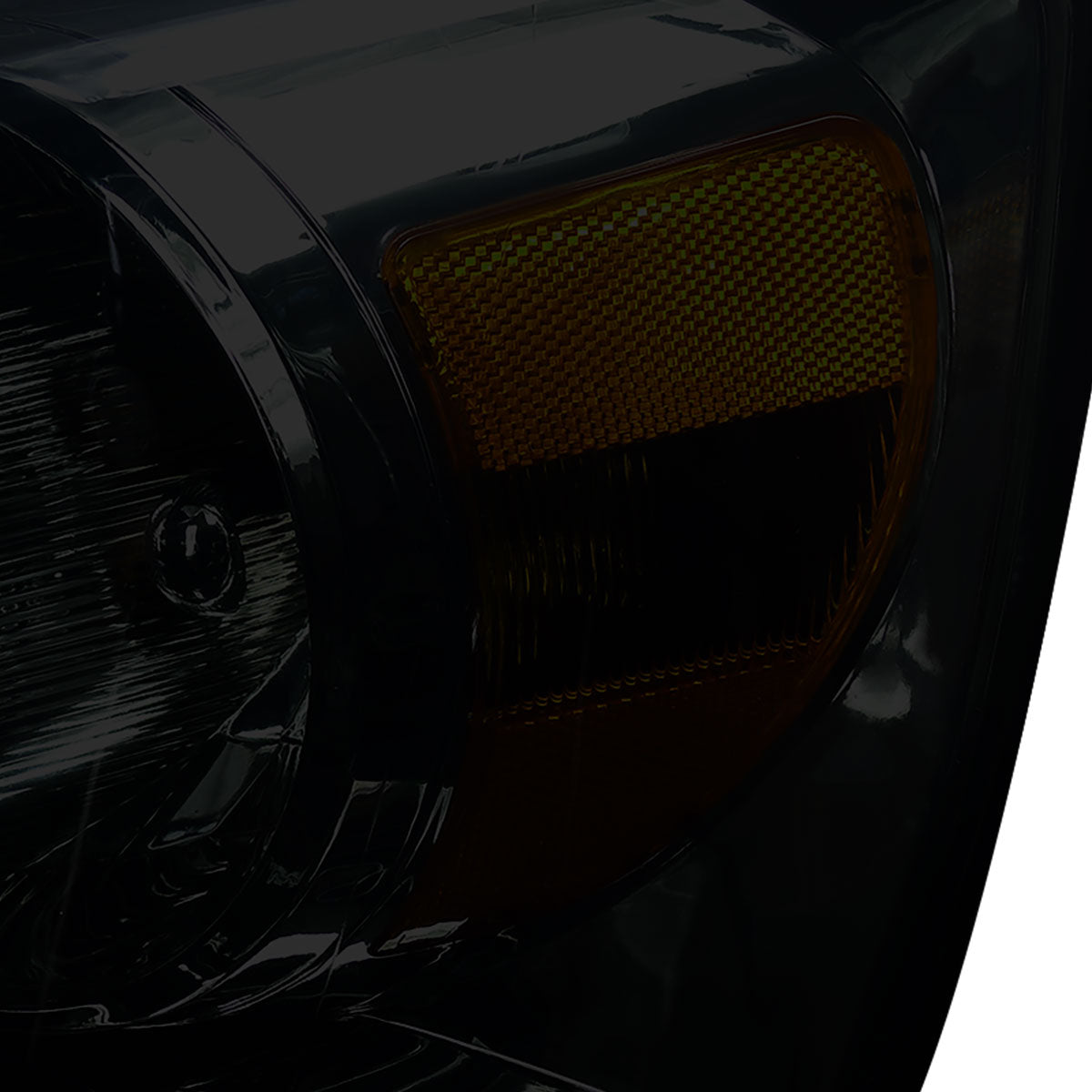 Spec-D 06-08 Ram 1500/06-09 Ram 2500 3500 Headlights OEM Style Smoked