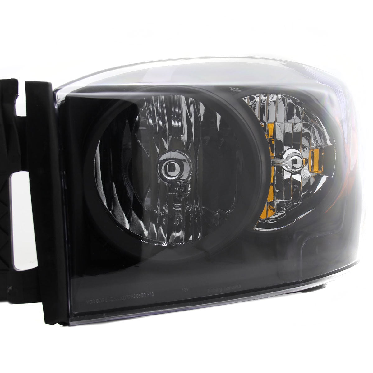 Spec-D 06-08 Ram 1500/06-09 Ram 2500 3500 Headlights OEM Style Black