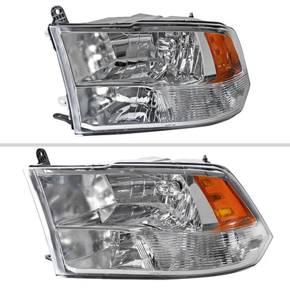 Spec-D 10-18 Dodge Ram/ 19-21 Ram Classic Quad Style Headlights