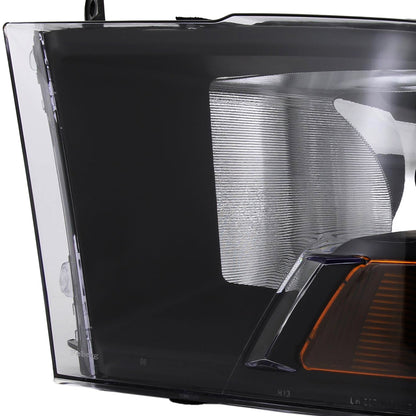 Spec-D 10-18 Ram 1500 2500 3500 /19-21 Ram Classic Headlights Black