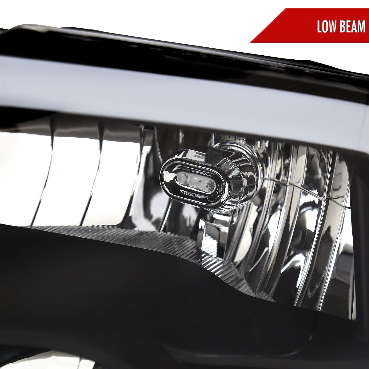 Spec-D 09-19 Ram 1500/10-19 Ram 2500/3500 Strip Headlights Black